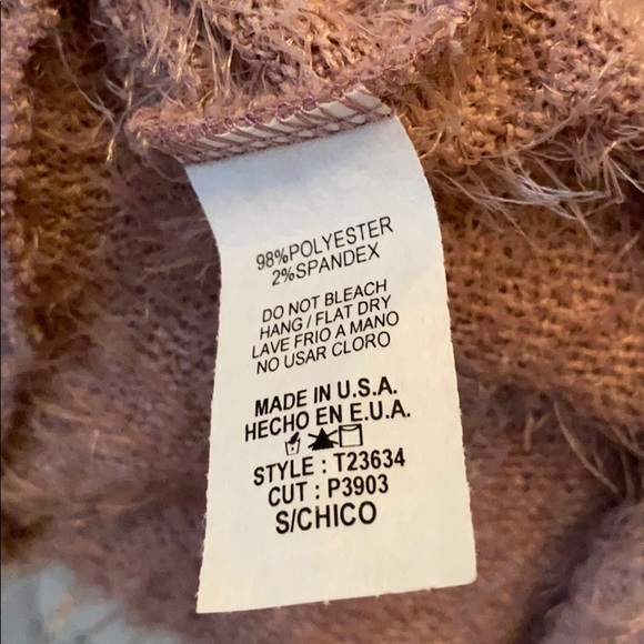 Beautiful Mauve Colored sweater! - Picture 6 of 6